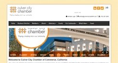 Desktop Screenshot of culvercitychamber.com